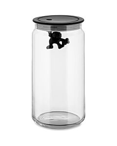 Alessi Gianni Storage Jar-140cl-Black